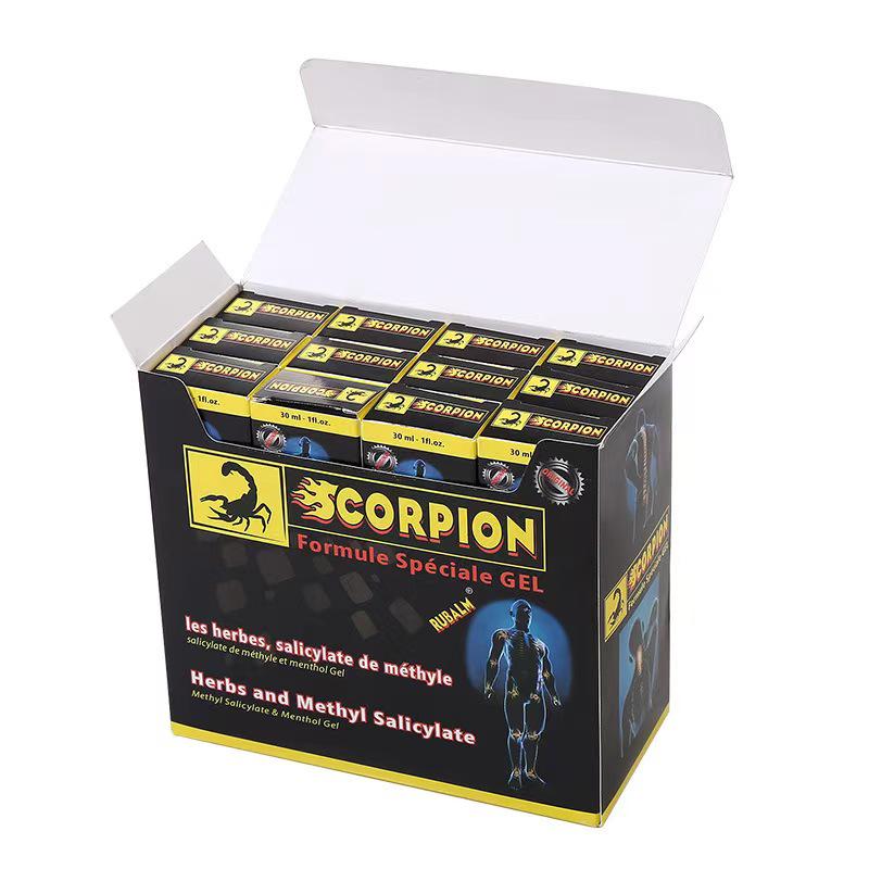 Scorpion Balm Massage Cream, 30ml: Mint Soothing Joint Relief.