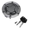 Tapa de la tapa del depósito de combustible de gasolina de la motocicleta con cerradura y llave para Kawasaki Ninja 300 2013-2017 Ninja 250R 2008-2014 ER250 ER300 Z250 Z300