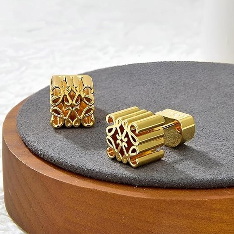 Retro French Earrings Designer Vintage Earrings Women's High-End Light Luxury Statement Stud Earring for Women Gifts KTJ