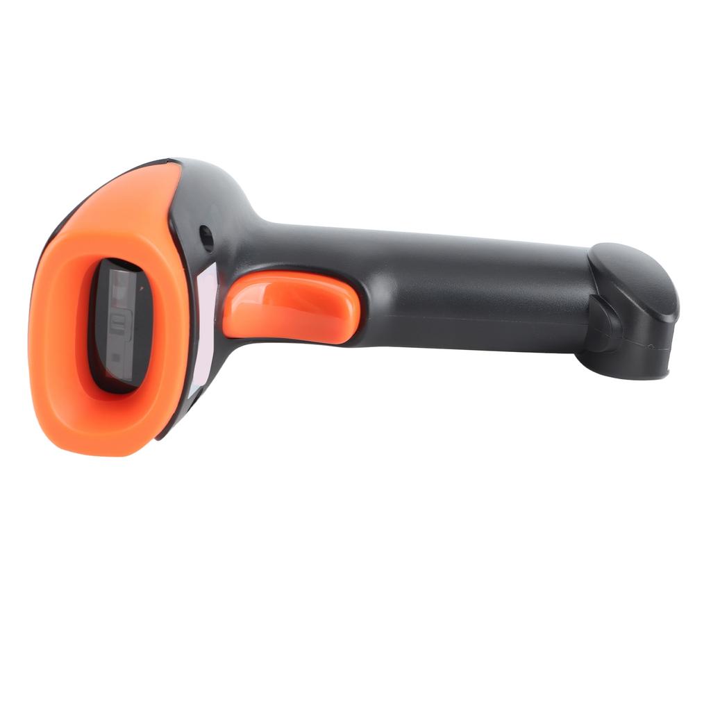 Drahtloser Barcode-Scanner BT Schnelle Reaktion Komfortabler Rebound-Knopf Handheld-QR-Reader für