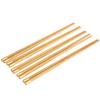 5 Pairs Chinese Style Wooden Chopsticks Set Safe Handcrafted Tableware Gift for Family FriendsYellow Sandal