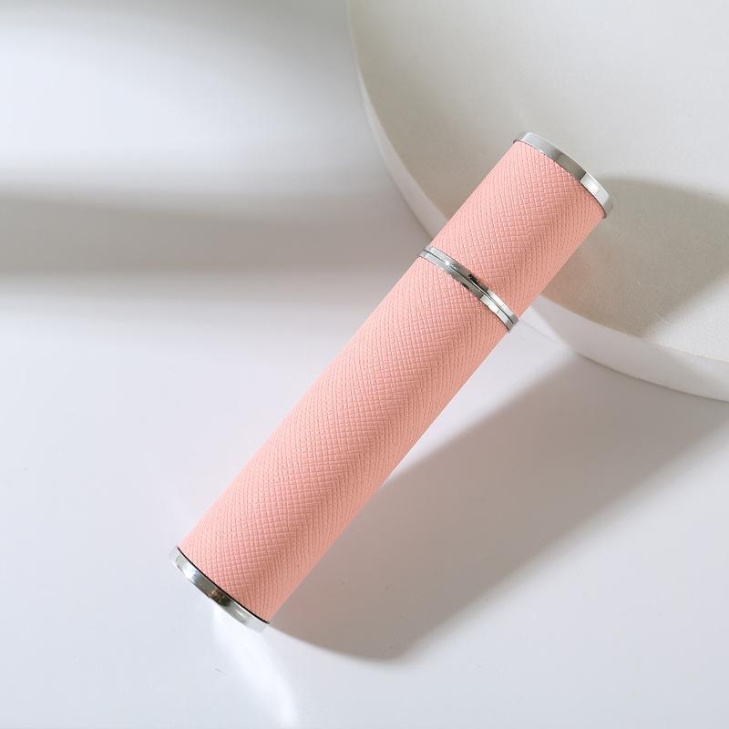 Przenośny skórzany atomizer do perfum 12 ml, wielokrotnego napełniania, do podróży, podróży służbowych, codziennego użytku, 3 kolory do wyboru