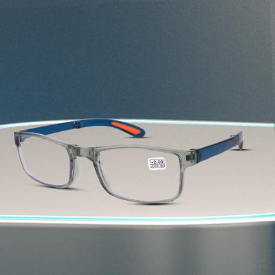 Classical Reading Glasses for Men Folding Eyeglasses Anti Blue Light Flexible Material for Comfortable Wearing Convenient Carry