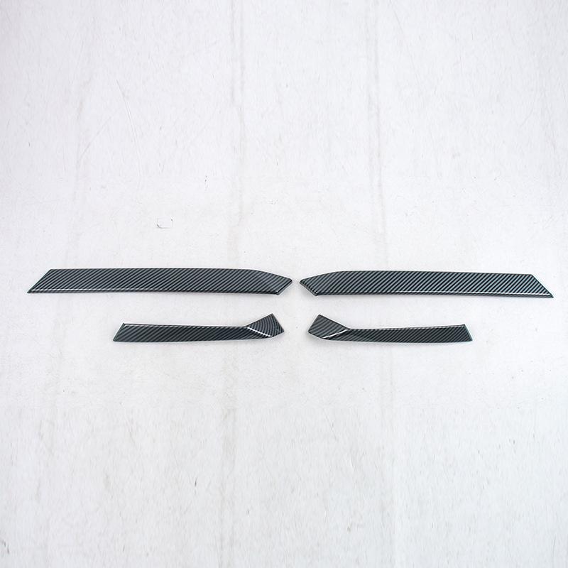 Compatible with Toyota RAV4 and 26 Models Rear Spoiler Trim Decorative Glitter Sticker.