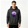 Men Anime Satoru Gojo Print Pullover Hoodie Casual Long Sleeve Sweatshirt for Daily Wear