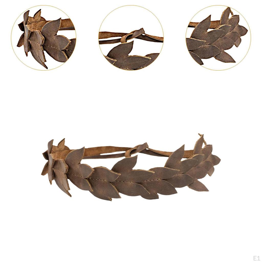 Elf Headdress Waistband Medieval Flower Hair Ornament for Cosplay Wedding Travel