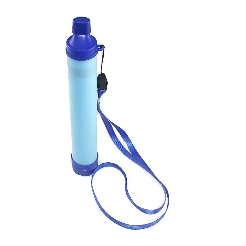 Multifunctional Portable Filter Direct Drinking Water Pipe Wilderness Survival Drinking Water Purifier Emergency Tool