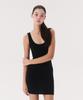 Kkuape Glitter Bustier Mini Onepiece _Black