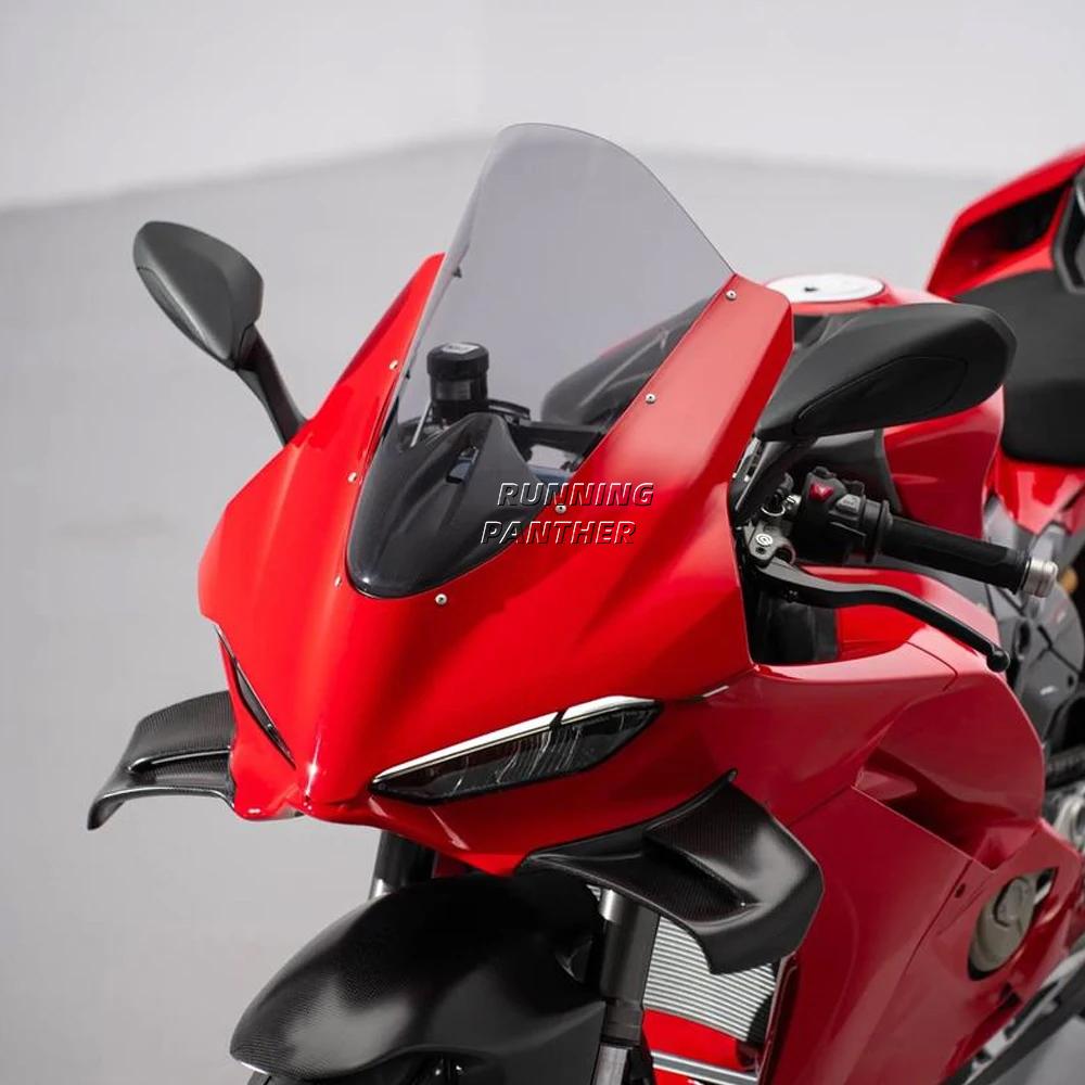 New For Ducati Panigale V4 2025- Motorcycle Accessories Windshield Windscreen Screen Protector Fairing Deflector