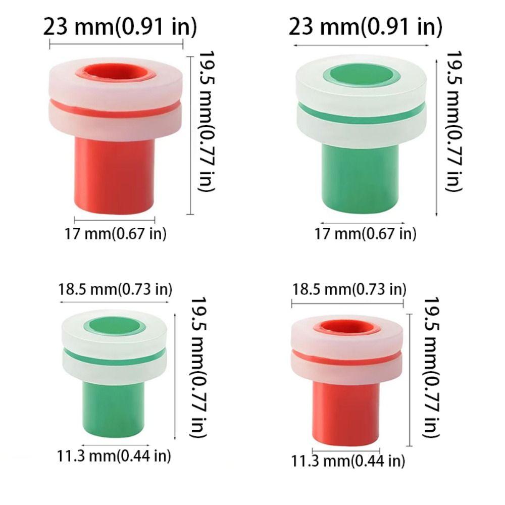 Silicone Sealing Ring Leak-Proof Faucet BSP Thread Triangle Valve PPR Pipe Plugs Hose Plumbing