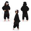SAZAC Kumamon Fleece Kigurumi for Children, Size 110