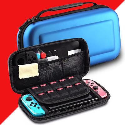 Estuche de transporte para Nintendo Switch OLED modelo 2021/Switch 2017, [a prueba de golpes] Funda protectora rígida Bolsa de viaje con 10 ranuras para tarjetas de juego