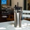 LocknLock Tea Separation Insulated Straw Bottle
