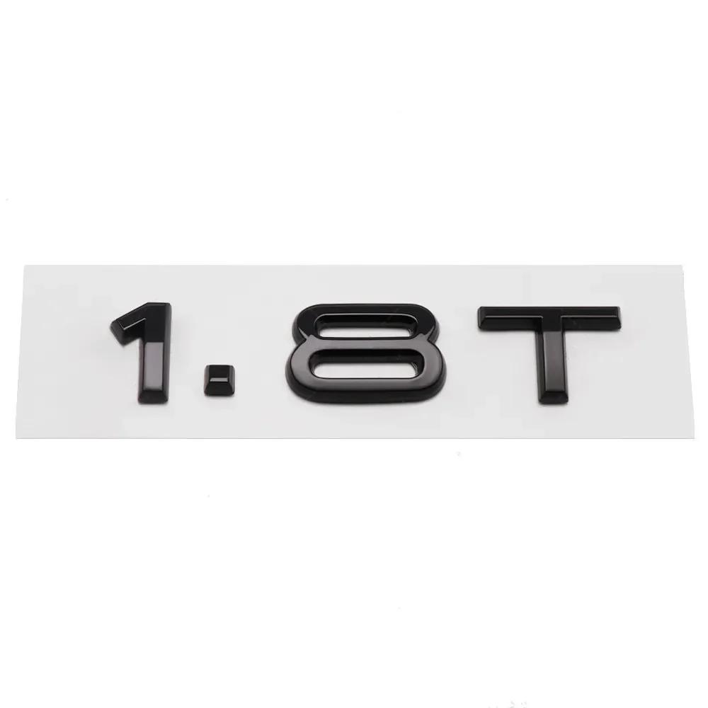 2026 3D ABS Letters Car Styling Rear Trunk Badge 1.8T 2.0T 3.0T Emblem Logo For Audi A3 A4 A5 A6 A7 A8 Q2 Q3 Q5 Q7 Q8 Car Accessories