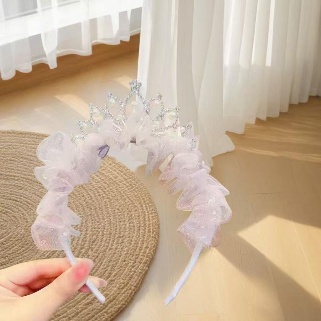 Birthday Rhinestone Crown Headband Princess Hair Accessory Bridal Wedding Crown