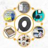 1Meter 39.37inch Rubber Magnet Tape Self Adhesive Magnets Stripe  Refrigerator Photo Posters
