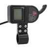 Electric Bike Panel 3 Level Backlight LCD Display Water Proof Bike Handlebar Meter 48V