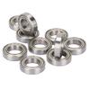 10 Pcs Deep Grooves Ball Bearing Double Shielded High Speed Low Vibration Wear Resistant Industrial Bearings