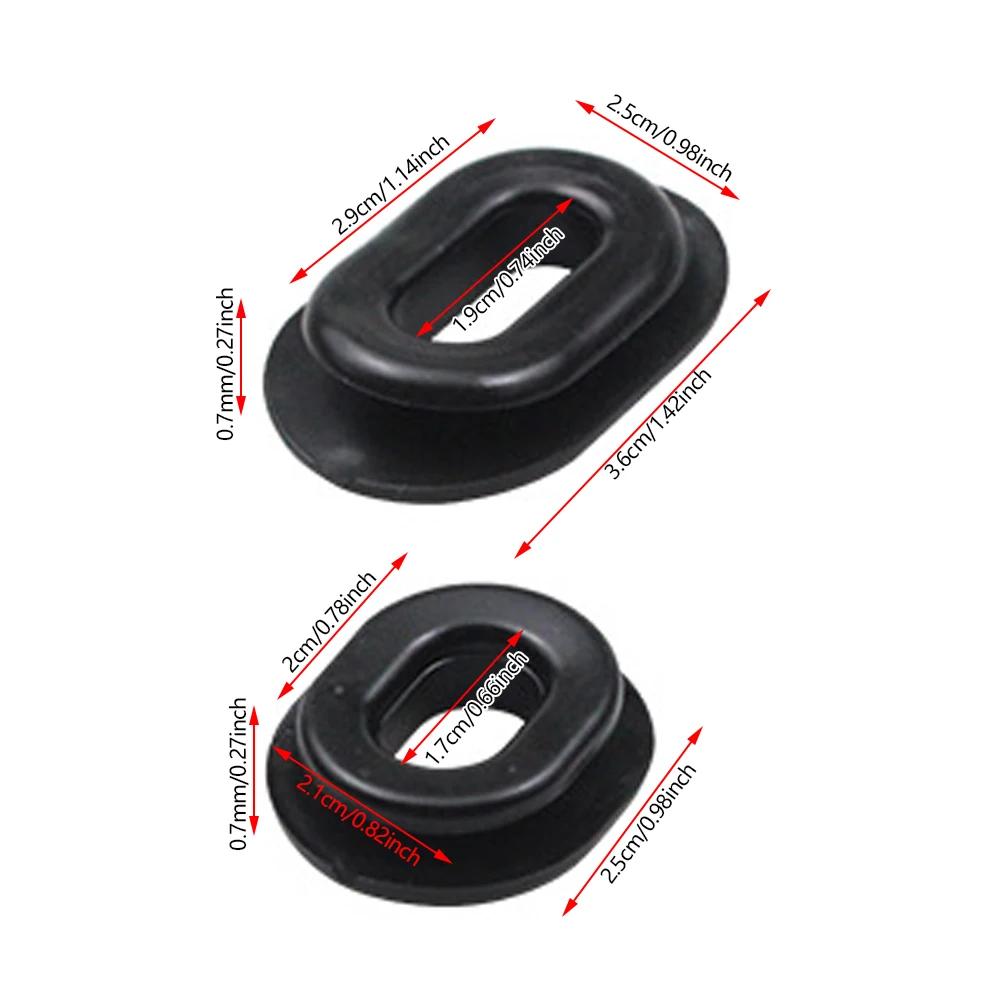 12Pcs Durable Motorcycle Bolt Rubber Grommets for Honda CB125 CG125 CB750 CT125 CB500 XL100 125 CL100 Fairing Goldwing