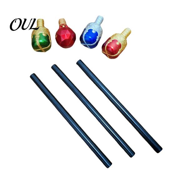 Gold Cane for Role Play Scepter Wand, Royal King/Queen Costume Accessory, Medieval King Crown Staff Princess Cosplay Wands Play, Dress Up Easy