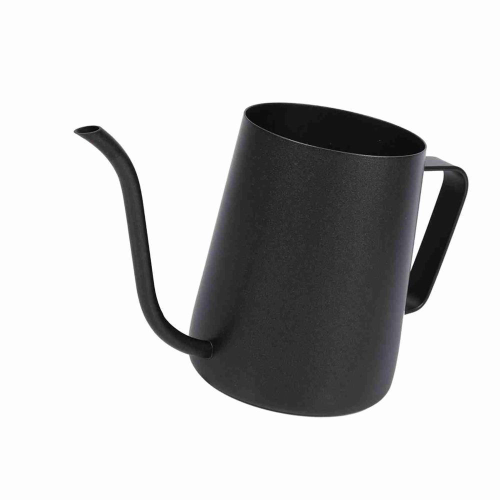 Black Pour Over Kettle Long Over Gooseneck Spout Coffee Drip Pot Durable Tea Pot  Pour Over Coffee