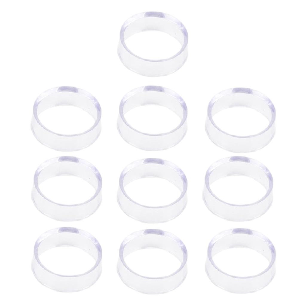 10 PCS Acrylic Transparent Display Stand for Base Pedestal Support