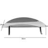 Curved Stainless Steel Tray, Metal Tray, Fruit Plate, Snacks, Cake Rack, Dessert Display Tray, Organizer, Kitchen Utensils
