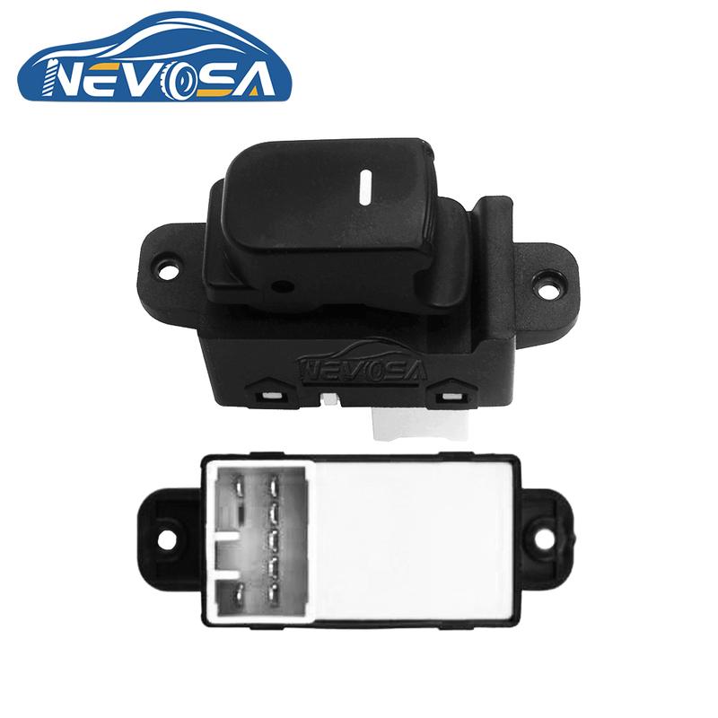NEVOSA 93570-1X000 93570-1M100WK 93580-1X000 Left Power Window Switch Rear Button For KIA Forte Cerato 2009 2010 2011 2012 2013