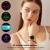 SACOSDING Mini Ultra Thin Fashion Ladies Smart Watch AMOLED Screen Health Monitor Wristwatch Fitness Tracker Women Ladies Smartwatch