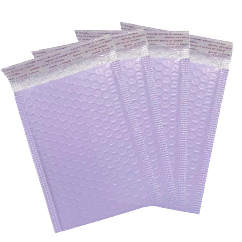 1Pc Pink Purple Blue Bubble Mailers Padded Envelopes Self Seal Padded Envelopes Gift Bags Black Packaging Envelope Wholesale