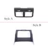 ABS Carbon Fiber For BMW 5 Series G60 2026-2026 Car Armrest Box Air Outlet Rear Anti-kick Cover Car Interior Accessory