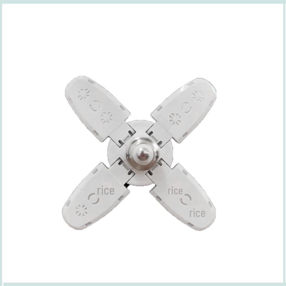 28W LED Foldable 4+1 Garage Lamp - Three-Leaf 220V