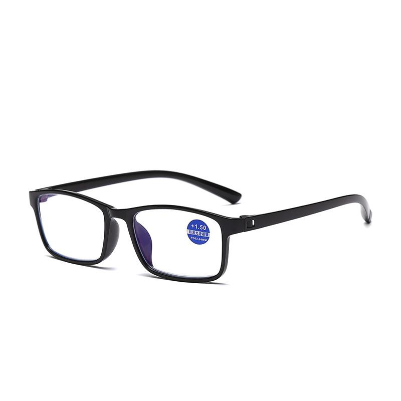 

Очки для чтения Мужские Женские Анти-синий свет Очки для чтения Оправа ПК Черный Красный Очки для пресбиопии от +100 до +400 2.5