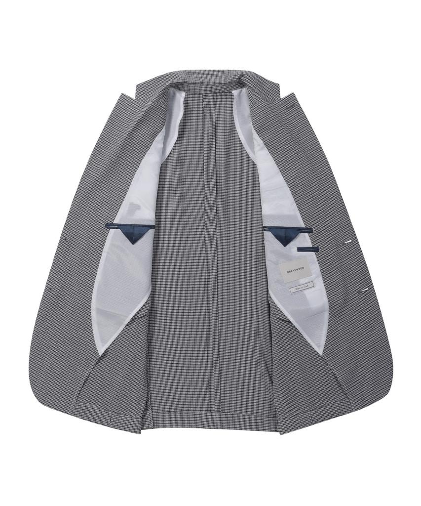 Brentwood Minimal Check Jacket Brjbm25431Gyx