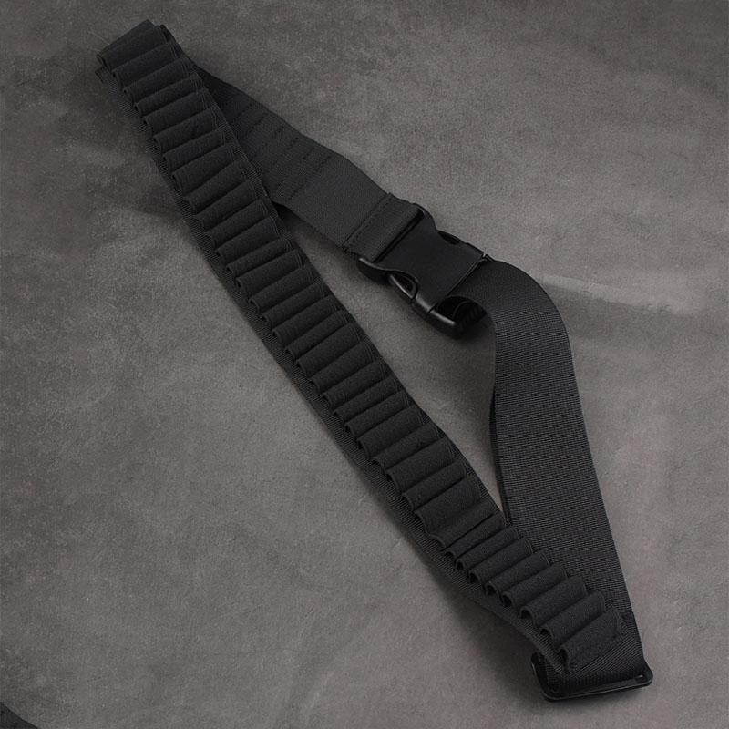 50-Round Adhesive Patch Shell Holder For Airsoft Buttstock Ammo Pouches Molle Bullet Magazines