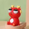 Unique Decompression Toy Keychain Little Dragon Big Eyes Fidget Toy New Squeeze Dragon Doll