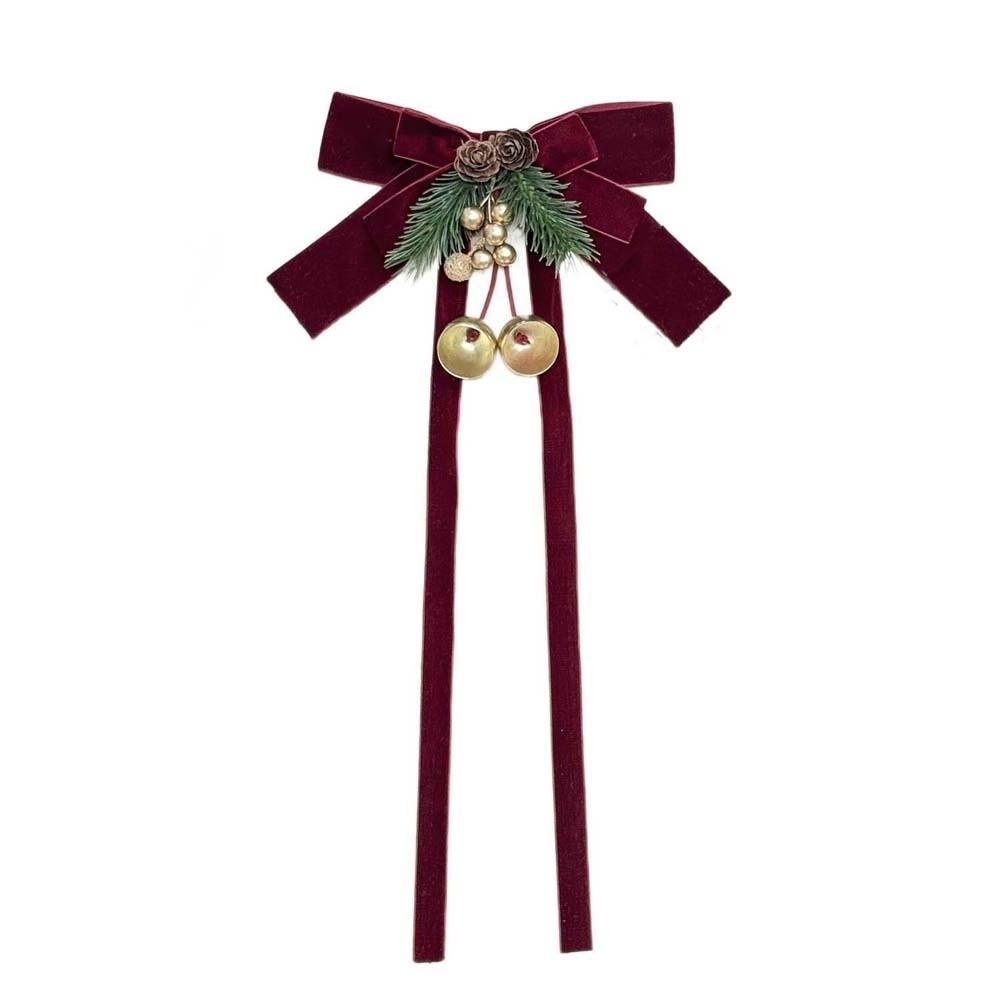 Faux Pine Christmas Curtain Tieback Handmade Window Hanging Ornament Party Planners