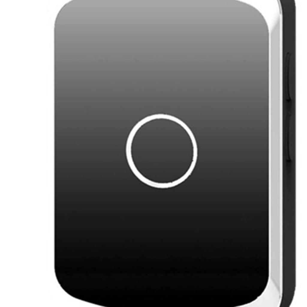 Drahtlose Türklingel Intelligente Kommunikation Digitales Schwesternrufsystem Standard 1 zu 1 Schwarz