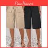 Casual Womens Shorts Pocket Five