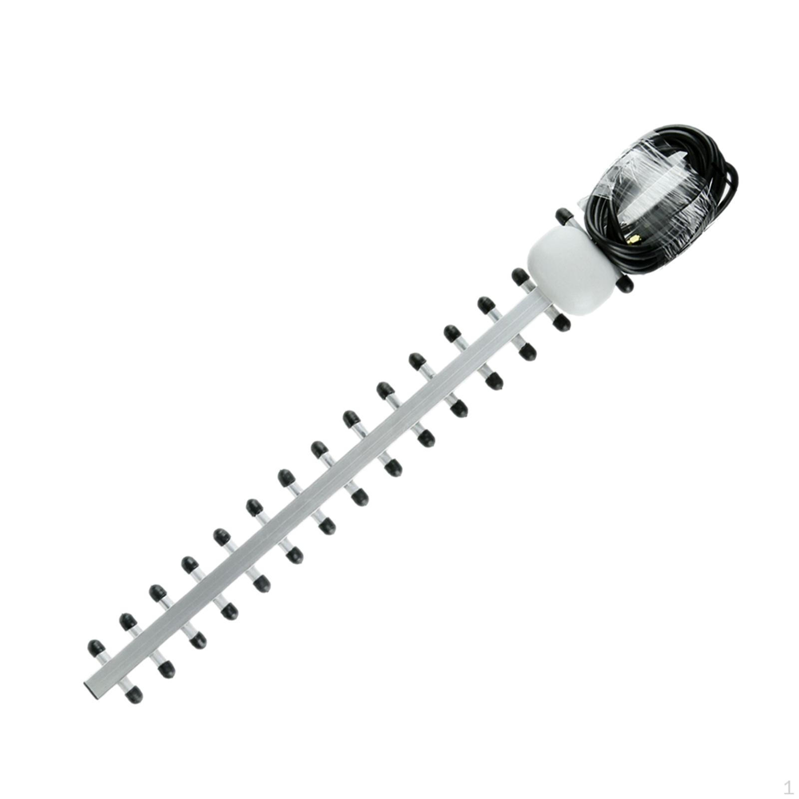 

25dBi YAGI 4 SMA PLUG 40~2700 MHz and 4.9ft Cable