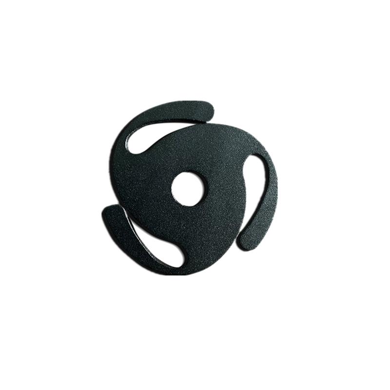 For LP Vinyl Record Player RPM Center Adapter Solid Metal Balanced Disc Weight Clamp for 7" Vinyl Stability