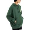 Li Ning Badfive Sports Basketball Series Hoodie With Tiger Mountain Print Unisex Hoodies Garden-Green AWDS129-4