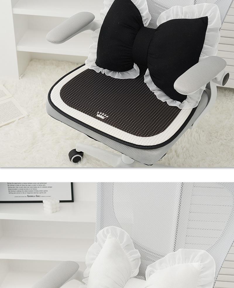 Office Lumbar Support Pillow - Comfortable Waist Cushion for Long Sitting