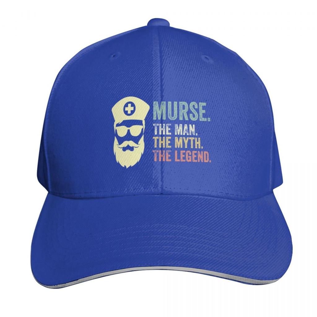 Murse The Unisex The Myth The Legend Baseball Cap Hat Luxury Brand Bobble Hat Hiking Hat Streetwear Caps Unisex Womens