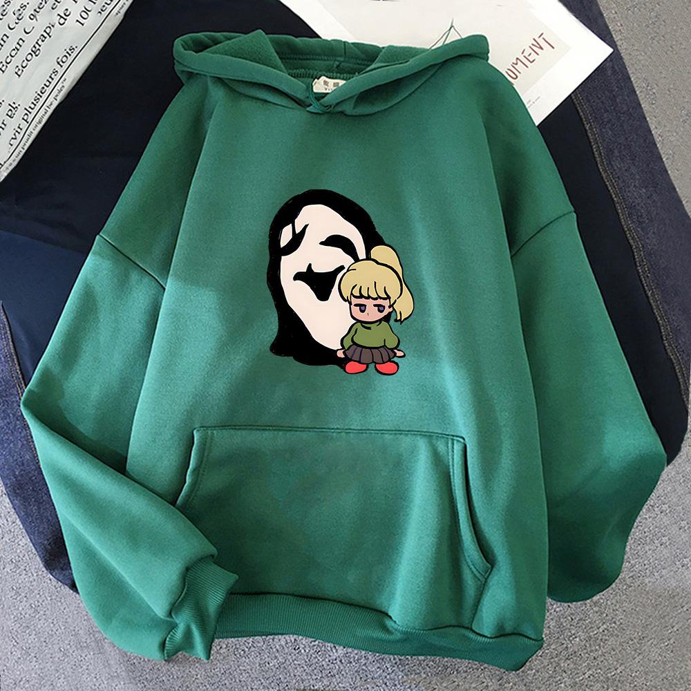 Yume Nikki Hoodie Cute Casual with Hooded Sweatshirt Long-sleeved Fleece Soft Clothes Fashion Manga Comic Graphic Printing Hoody
