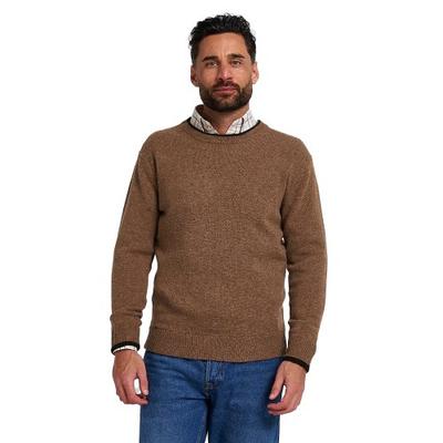 Jack Pyke Herren Strickpullover aus Lammwolle mit Rundhalsausschnitt