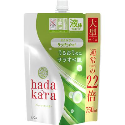 Hadakara BODY SOAP SILKY FEEL TYPE REFILL 750ml General Purpose (Other) Please Read the Label Before useHow To Use the Body soapPlease Take an Ap