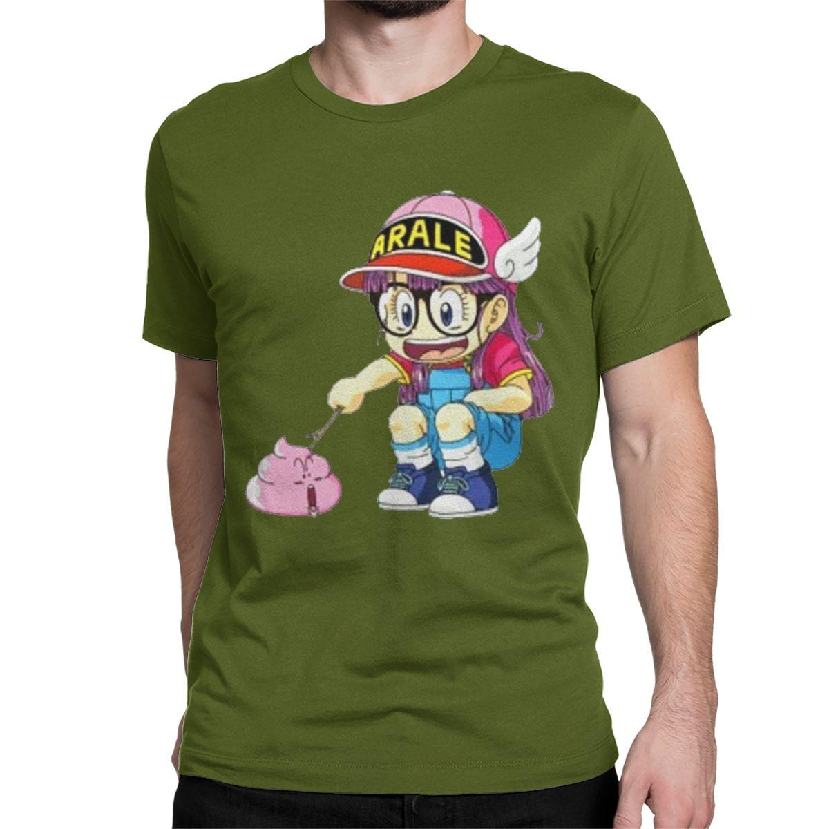 

Арале Тыкающий Какашкой Доктор Сламп Футболки Мужские Женские Хлопковая Винтажная Футболка Унчи-кун Аниме Футболка Короткий Рукав С Графическим Принтом 4XL