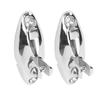 2PCS Top Deck Hinge Swivel Mount 316 Stainless Steel 90 Degrees  Boat Top Fitting Hardware for Yachts Speedboats