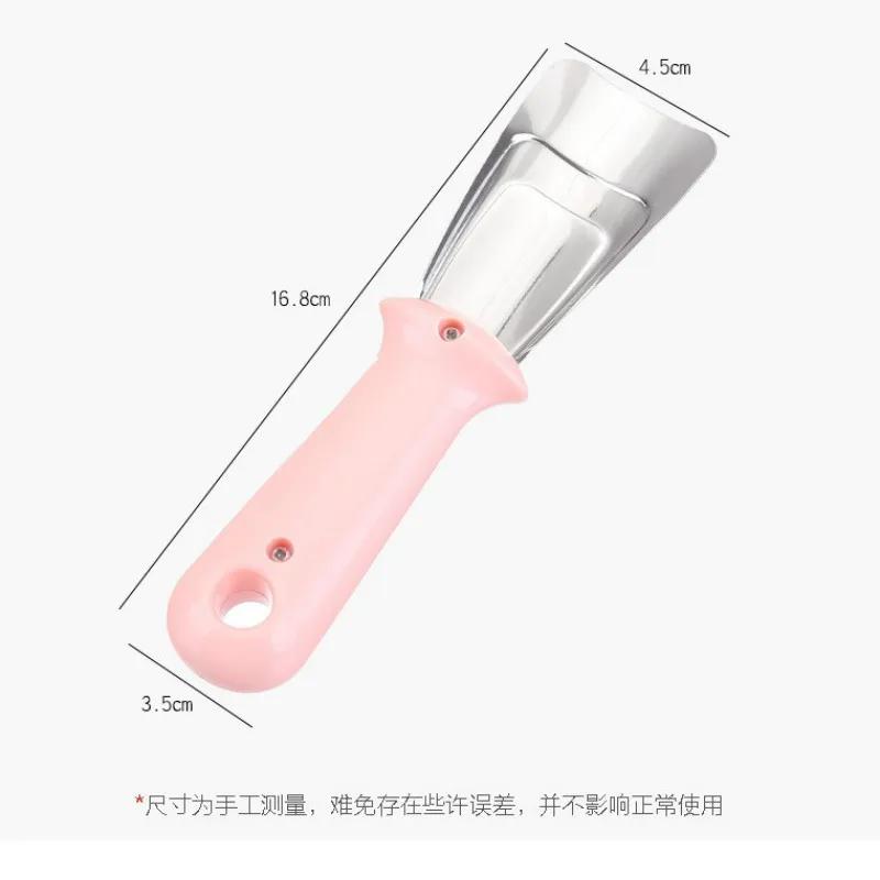 Household Kitchen Tools Fridge Freezer Household New Defrost Glacier Removal Defrost Scraper Stainless Steel Shovel Deicer
